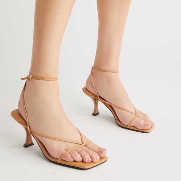 Jeffrey Campbell Fluxx Sandal in Nude